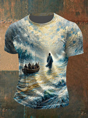 Men's Jesus Short Sleeves T-shirt