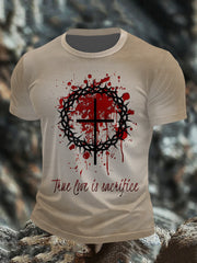Men's Bloody Cross Short Sleeves T-shirt