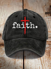 Unisex Faith Cross Hat