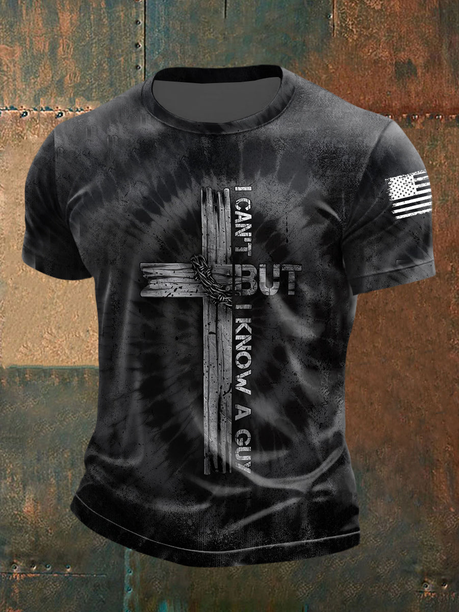 Men's I Can't But I Know A Guy Short Sleeves T-shirt