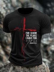 Men's For I Know The Plans I Have For You Short Sleeves T-shirt