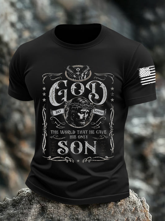 Men's God Son Short-sleeved T-shirt