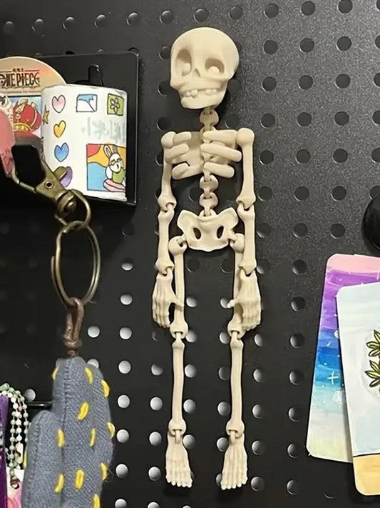 3D Printed Vintage Skeleton Magnetic Figurine