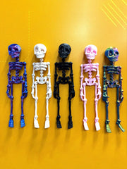 3D Printed Vintage Skeleton Magnetic Figurine