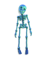 3D Printed Vintage Skeleton Magnetic Figurine
