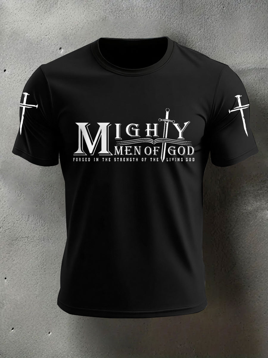 Men's Mighty Men Of God Casual Tee