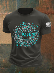 Men's Chosen Luke 5:10 Short-sleeved T-shirt