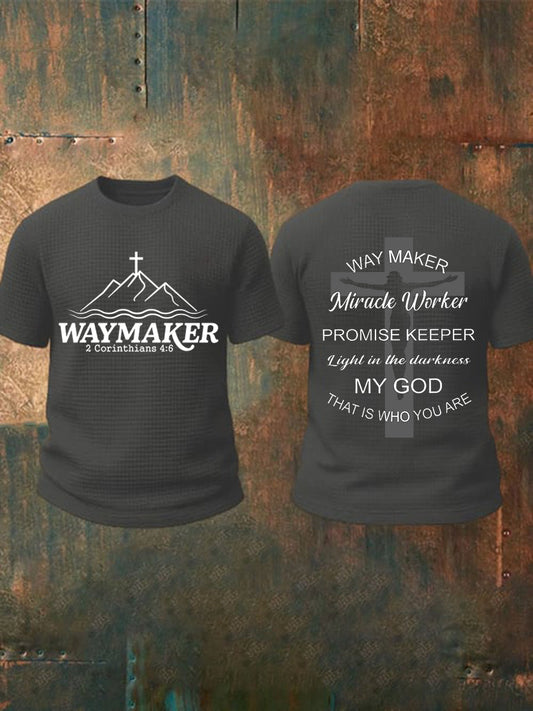 Men's Waymaker Waffle Short Sleeve