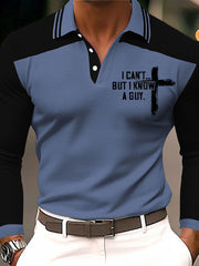 Men's I Can't But I Know A Guy Printed Casual Top