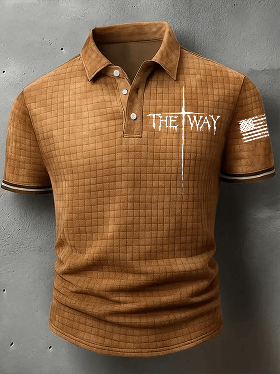 Men's The Way Cross Short Sleeve Shirt