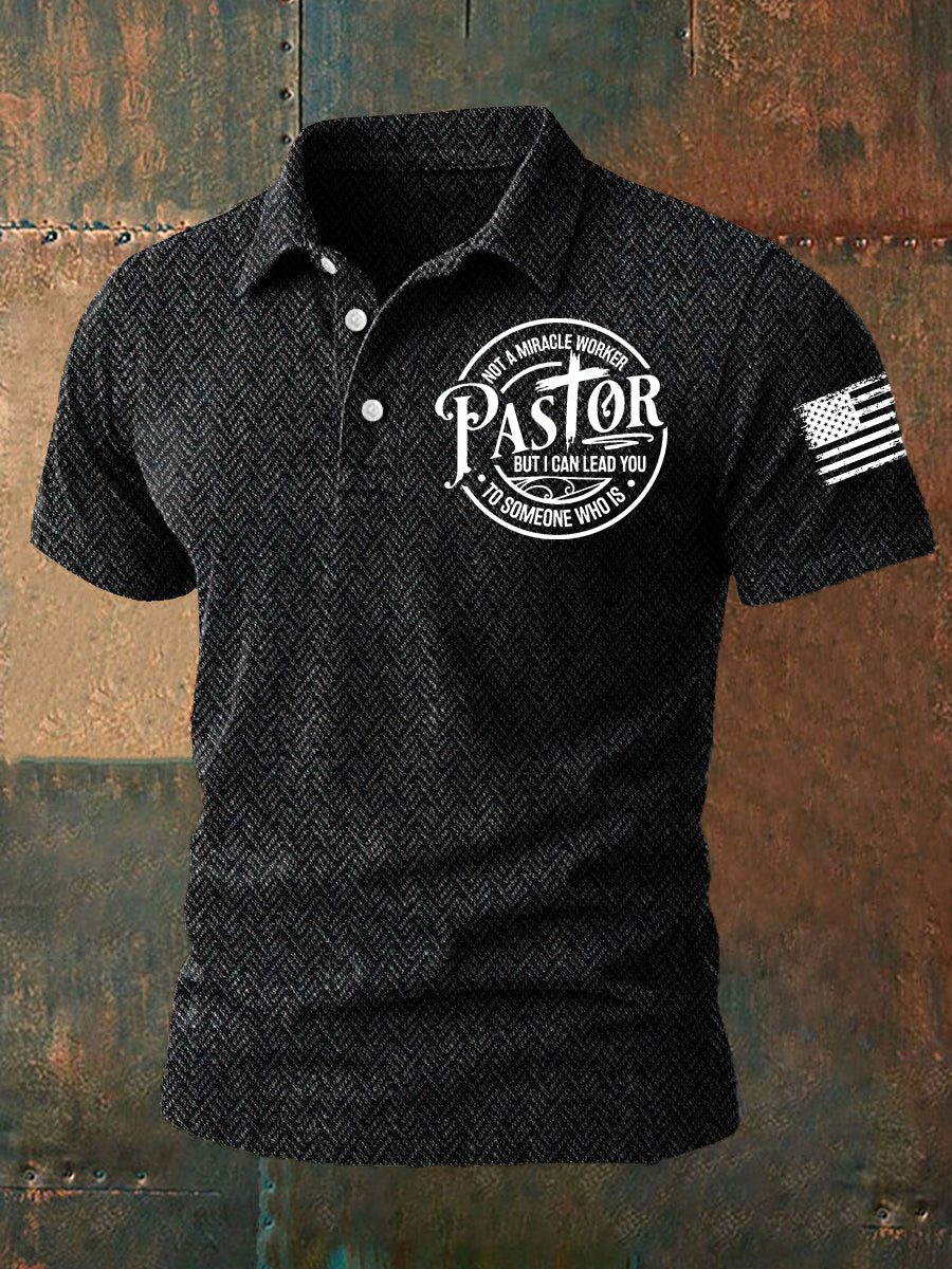 Men's Not A Miracle Worker I Can Lead You To Someone Who Is Short Sleeve Shirt