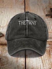 Unisex The Way Cross Print Hat