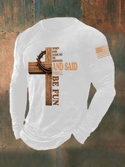 Men's When God Made Me He Said This'll Be Fun Long Sleeve T-shirt