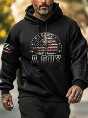 Men's I Can't But I Know A Guy Print Hoodie