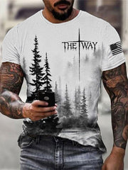 Men's The Way Cross Short Sleeves T-shirt