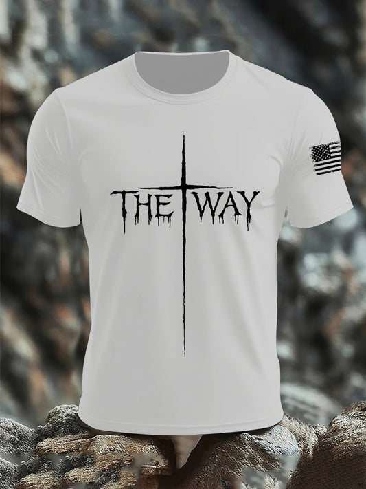 Men's The Way Cross Short-sleeved T-shirt