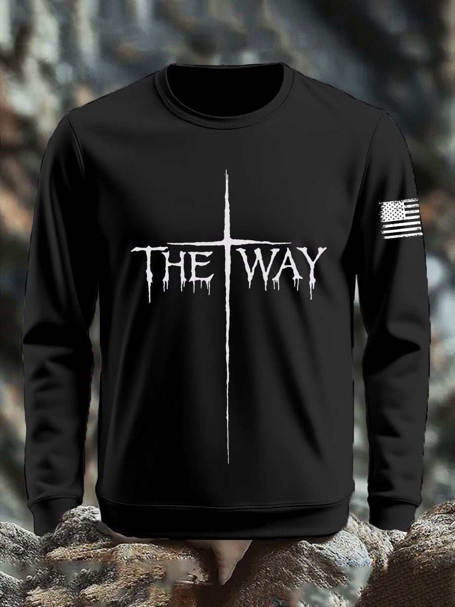 Men's The Way Cross Sweater