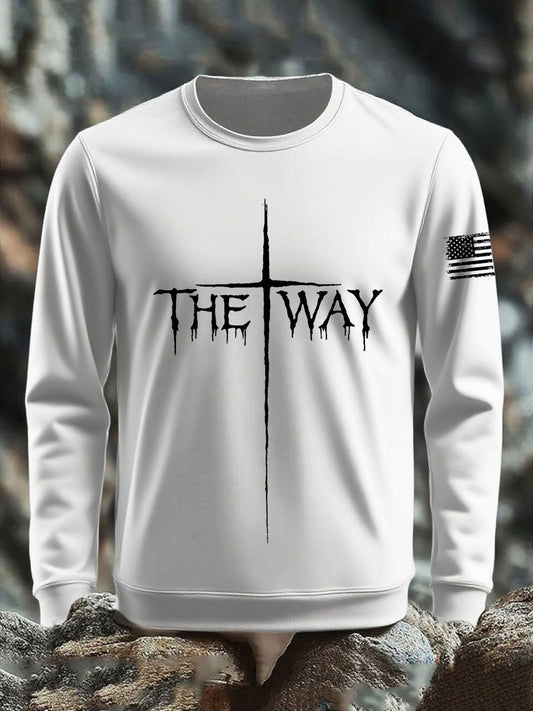 Men's The Way Cross Sweater