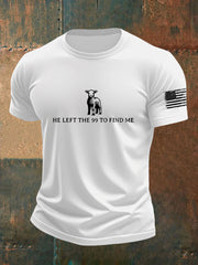 Men's Christian He Left the 99 to Find Me Short Sleeve T-shirt