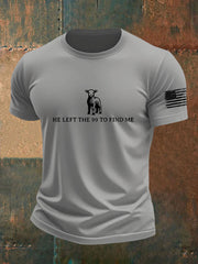 Men's Christian He Left the 99 to Find Me Short Sleeve T-shirt