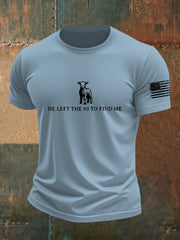 Men's Christian He Left the 99 to Find Me Short Sleeve T-shirt