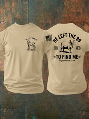 Men's Christian He Left the 99 to Find Me Short Sleeve T-shirt