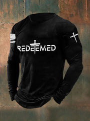 Men's Redeemed Cross Long Sleeve T-shirt