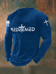 Men's Redeemed Cross Long Sleeve T-shirt