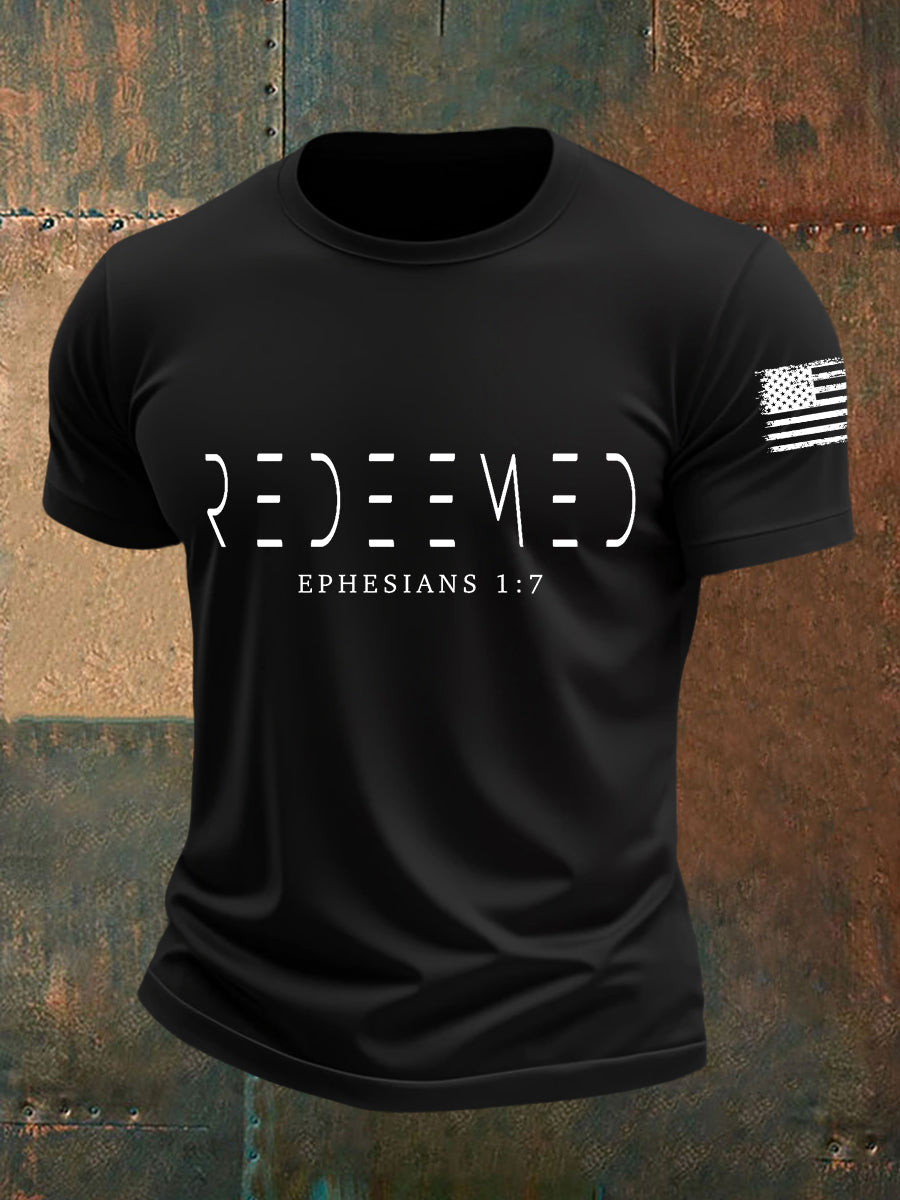 Men's Redeemed Cross Short-sleeved T-shirt