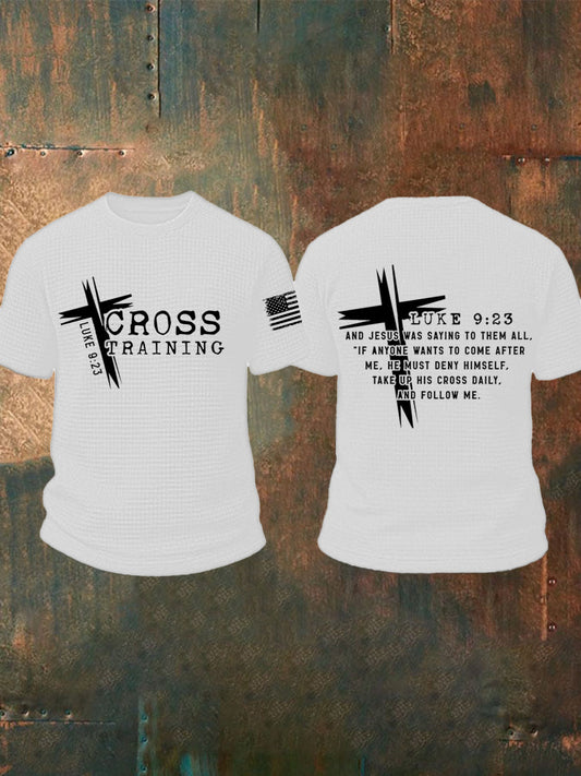 Men's Cross Training Waffle Short Sleeve