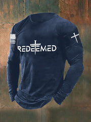 Men's Redeemed Cross Long Sleeve T-shirt