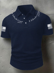 Men's Be Strong And Courageous Short Sleeve Shirt