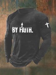 Men's Walk By Faith Printed Casual T-shirt