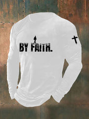 Men's Walk By Faith Printed Casual T-shirt