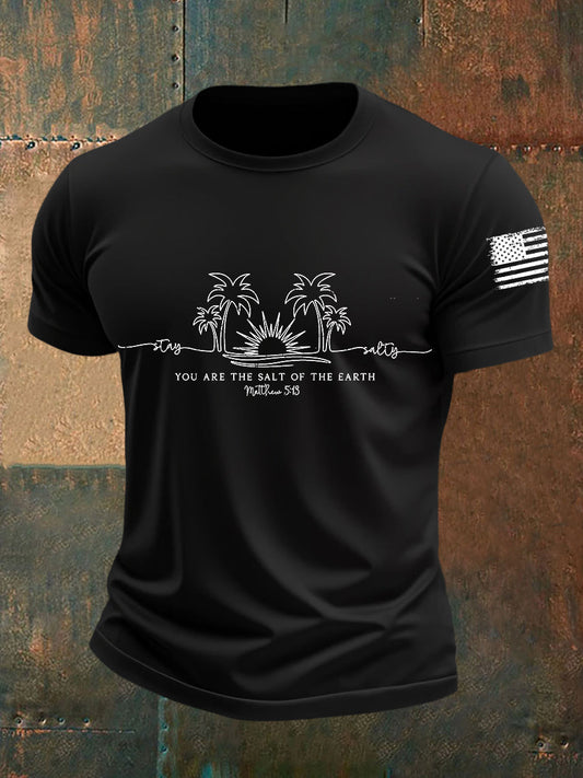 Men's You Are The Salt Of The Earth Short-sleeved T-shirt