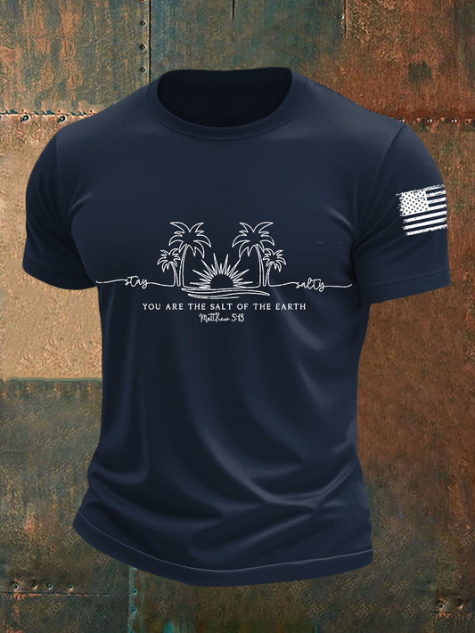 Men's You Are The Salt Of The Earth Short-sleeved T-shirt