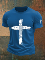 Men's Forgiven Faith Cross Short Sleeve T-shirt