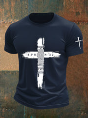 Men's Forgiven Faith Cross Short Sleeve T-shirt