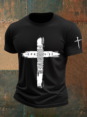 Men's Forgiven Faith Cross Short Sleeve T-shirt
