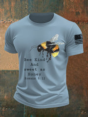 Men's Be Kind And Sweet As Honey Short-sleeved T-shirt