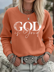Women's God Is Good All The Time Casual Sweatshirt