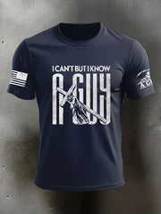 Men's I Can't But I Know A Guy Printed Casual T-shirt