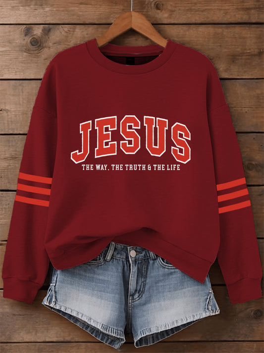 Women's Jesus The Way The Truth The Life Sweatshirt