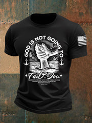 Men's God Is Not Going To Fail You Short-sleeved T-shirt