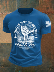 Men's God Is Not Going To Fail You Short-sleeved T-shirt