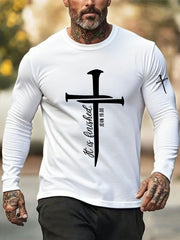 Men's It Is Finished Printed Casual T-shirt