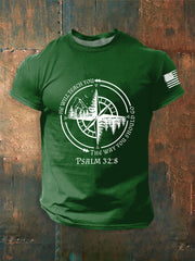 Men's He Will Teach You The Way You Should Go Short Sleeves T-shirt