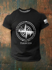 Men's He Will Teach You The Way You Should Go Short Sleeves T-shirt