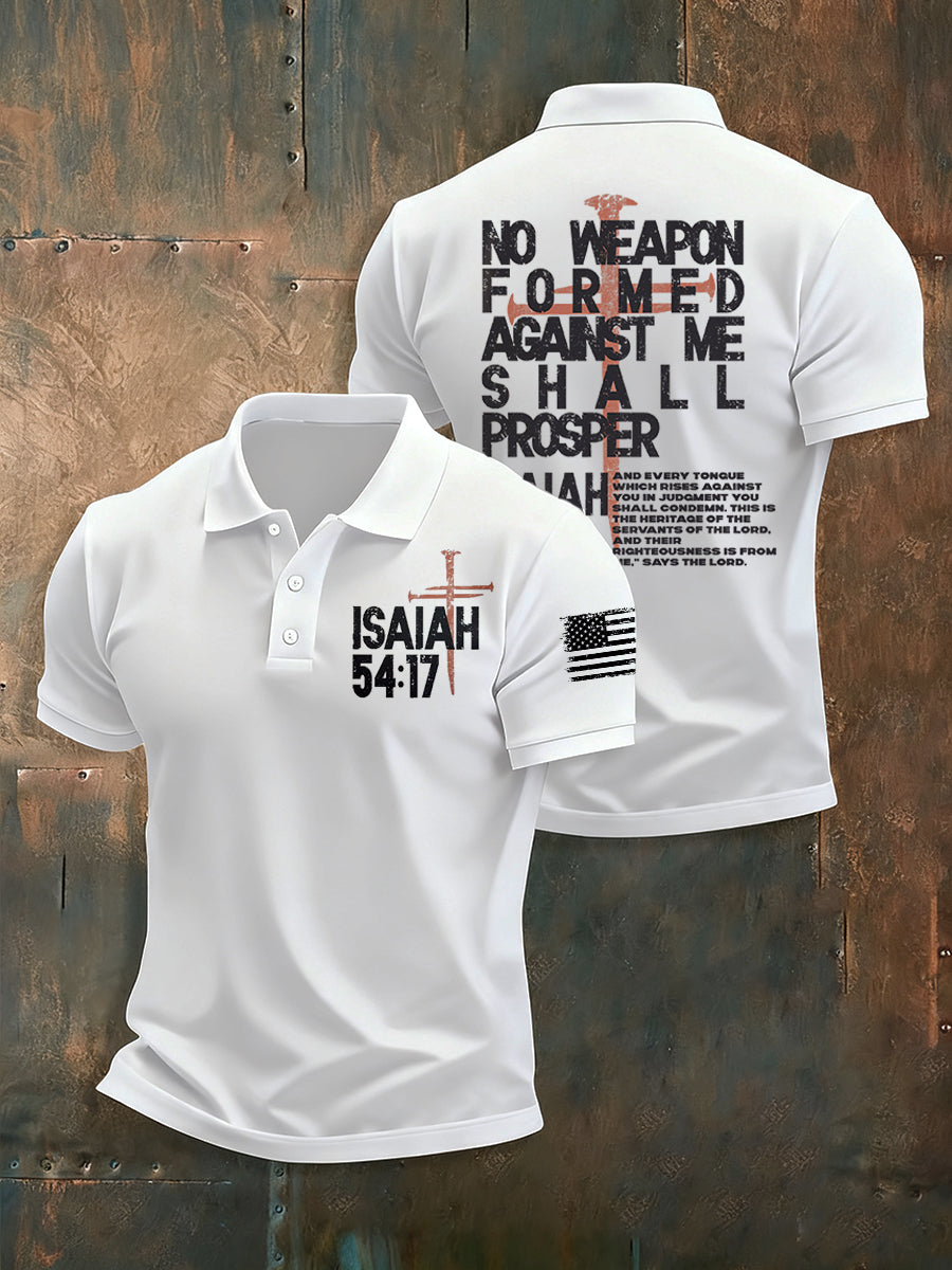 Men's Isaiah 54:17 Shirt