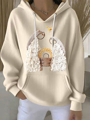 Women's Christmas Jesus Birth Hoodies